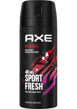 Дезодорант-спрей чоловічий Axe Recharge, 150 мл
